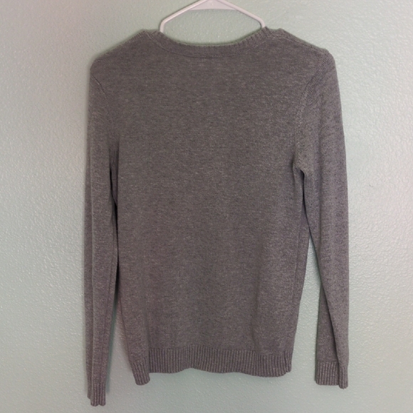 Charter Club Penguin Gray Sweater Size PM - Picture 6 of 6